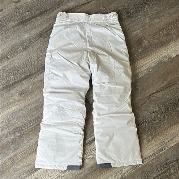 Columbia White Snow Pants Outdoor Style (growth system)size lg 14-16 | 1594-1690 - Picture 2 of 13